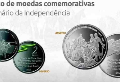 巴西央行发行纪念巴西独立200年纪念币
