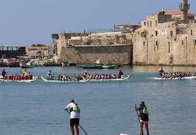 庆祝中以建交30周年龙舟文化活动在以色列举行