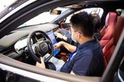 Chinese sci-tech company launches new car-carried display product at industry expo in Detroit