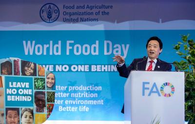 世界粮食日全球活动呼吁“不让任何人掉队”