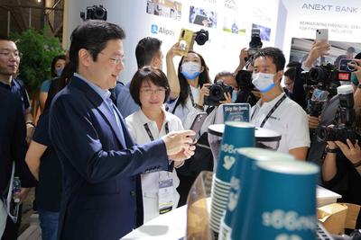 蚂蚁集团跨境支付方案亮相新加坡金融科技节