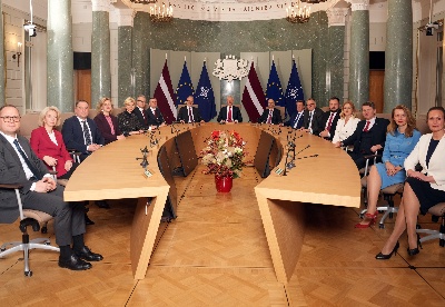 拉脱维亚新一届政府成立