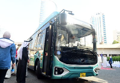 中国产电动客车助力科威特绿色交通