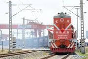 China-Europe freight train Xi'an ranks first in three core indicators in 2022 nationwide