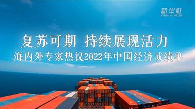 复苏可期、持续展现活力——海内外专家热议2022年中国经济成绩单