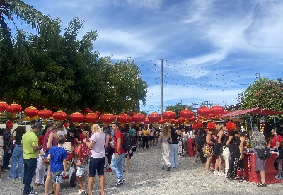 巴西东北部城市若昂佩索阿举行中国文化节庆元宵