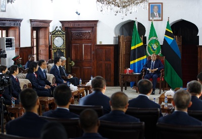 坦桑尼亚桑给巴尔总统感谢中国长期提供医疗援助