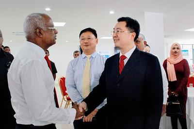湖南建投承建的马尔代夫办公楼项目正式启用