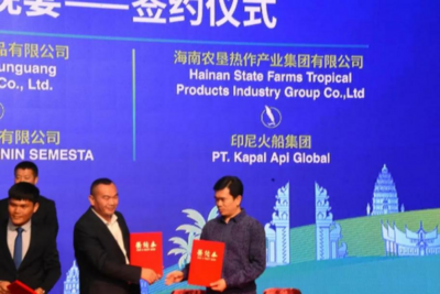  海垦热作集团与印尼火船集团强强合作推进咖啡“引进来”和“走出去”