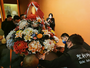 精美德化瓷花篮亮相国家博物馆