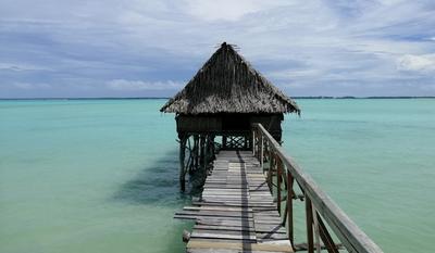 美丽的太平洋岛国基里巴斯