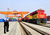 Three Int'l freight trains launched together at E.China's Nanchang International Land Port