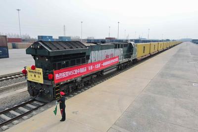 吉林首次运用“一单制”铁海联运模式开行外贸班列