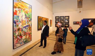 “艺汇丝路——中阿知名艺术家采风作品展”在埃及举行