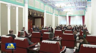 韩正会见斯洛伐克国民议会议长科拉尔