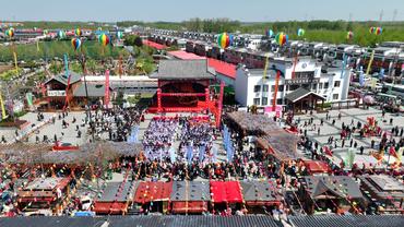 Delicacies festival held in east China's Shandong Tancheng County showcases local culture