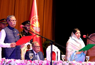 孟加拉国新总统宣誓就职