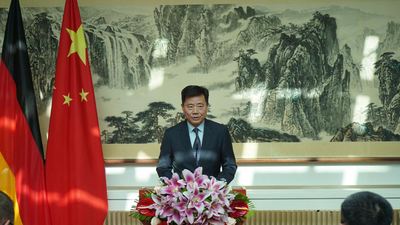 中国驻德国大使馆举办中德经济界春季招待会