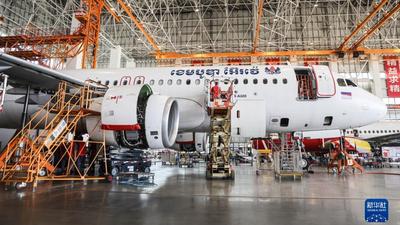 海南自贸港迎来柬埔寨国家航空进境飞机维修业务