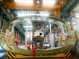 China-made shield tunneling machine for Italy rolls off production line