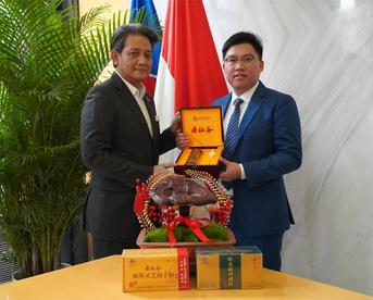 相容相通 互学互鉴——寿仙谷走进印度尼西亚大使馆