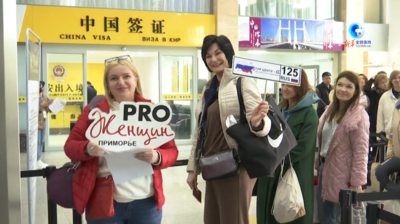 全球连线｜跨境游持续升温 中俄边境小城迎俄罗斯游客热潮