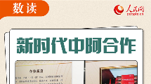 海报：数读新时代中阿合作