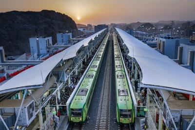 中国铁建顺利完成沙特麦加轻轨2023年朝觐运营