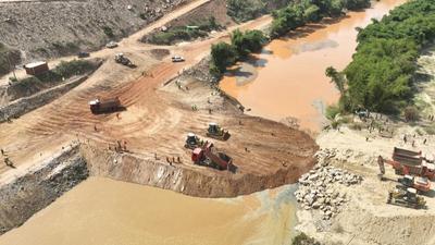 中企所承建卢旺达一水电站项目成功截流