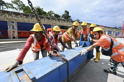 探访马东铁项目云顶隧道掘进现场