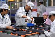 Added value of lithium-ion battery manufacturing sector above designated size up 29.7 pct on-yr in H1