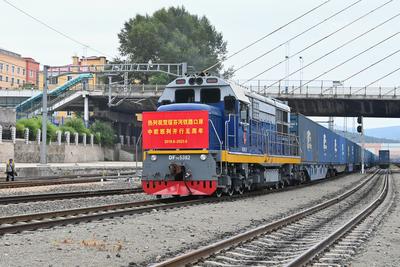 绥芬河铁路口岸中欧班列运输持续保持高位运行