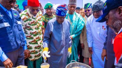 中企承建的尼日利亚天然气发电站项目一期开工