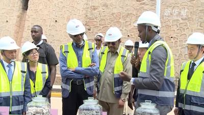 中国企业在卢旺达投资建设水泥厂举行投产仪式