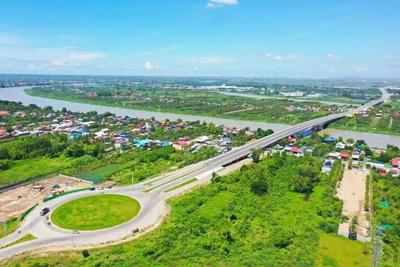 中国进出口银行融资支持的柬埔寨首都第三环线项目通车