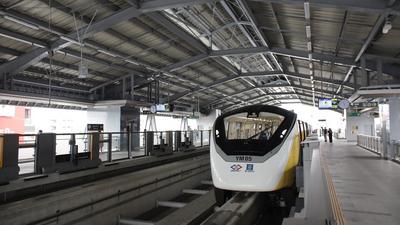 中泰合作建设的单轨列车助力打造曼谷城市风景线