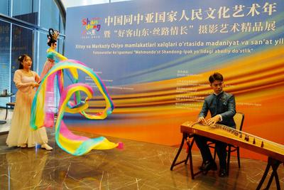 中国（山东）—乌兹别克斯坦合作交流会暨“一带一路”倡议十周年纪念活动开幕