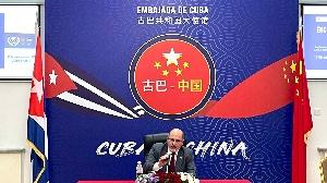 古巴驻华使馆举行“77国集团和中国”峰会新闻发布会