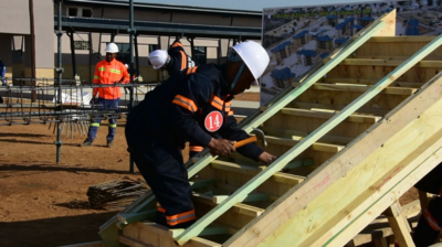 中企在博茨瓦纳举办员工专业技能大赛