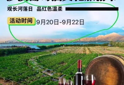 内蒙古：2023乌海葡萄酒文化旅游节开启