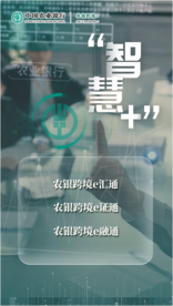 农银跨境+   全能跨境金融服务专家｜智慧+