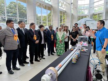 中国流动科技馆马来西亚沙巴州国际巡展正式开幕