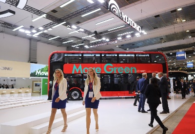 绿色出行“中国方案”闪耀布鲁塞尔客车博览会