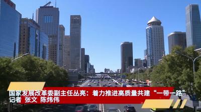 共建“一带一路”·权威访谈丨着力推进高质量共建“一带一路”——专访国家发展改革委副主任丛亮