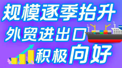 规模逐季抬升——外贸进出口积极向好