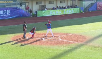 China-Russia baseball friendship tournament held in Lingang District of Weihai in E. China's Shandong