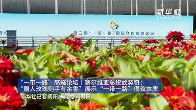 塞尔维亚总统武契奇：“赠人玫瑰则手有余香”展示“一带一路”倡议本质