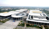 International convention and exhibition center in E. China's Jinan marks completion of 1st phase construction