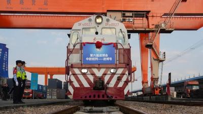 速度！进博会展品坐着中欧班列经新疆口岸来了