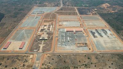 中企在刚果（金）建设陆港项目落成